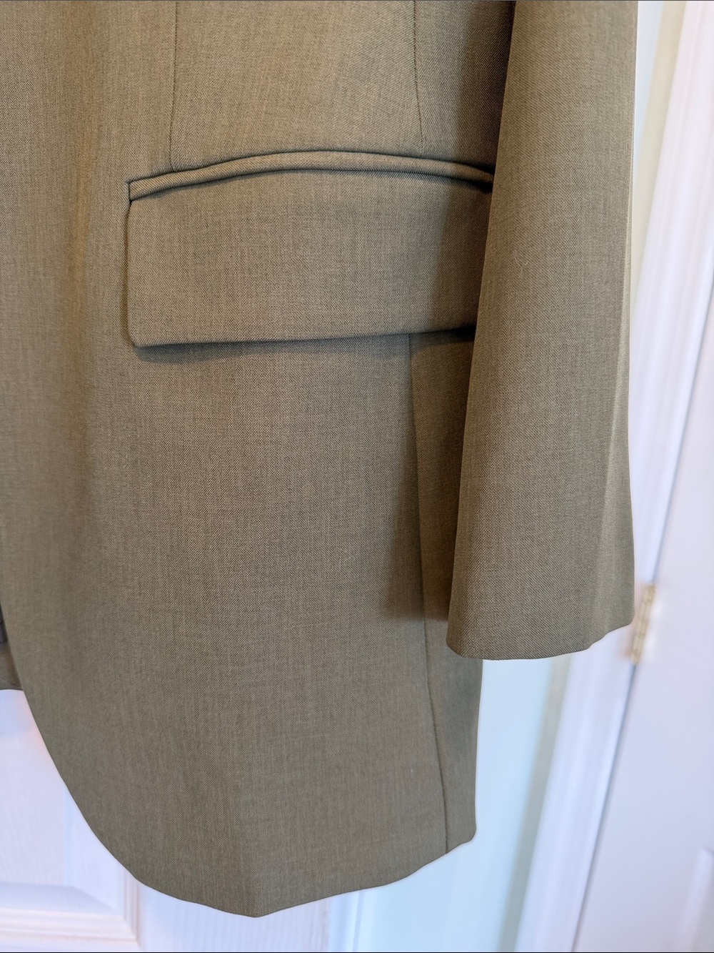 Banana Republic Olive Single-Button Blazer - Picture 5 of 6